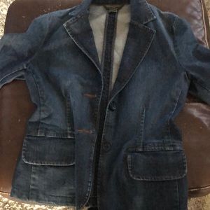 Banana Republic size 4 Fitted denim jacket.
